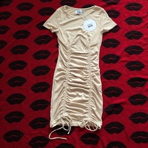 NWT Princess Polly stormi beige bodycon dress 8